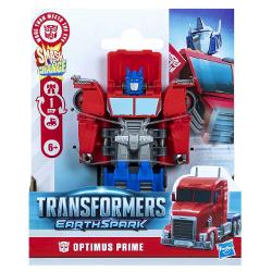 Intra in actiune cu figurina Transformers EarthSpark 1-Step Smash Changer Converteste aceasta figurina Transformers din modul vehicul in modul robot lovind-o de o suprafata plana Vehiculul se transforma intr-o jucarie robot Cu o conversie manuala intr-un singur pas copiii il pot transforma din robot inapoi in vehicul - apoi il pot iubi din nou pentru o joaca super satisfacatoare si agitata Figurina Transformers 1-Step Smash Changers prezinta personaje populare din serialul Transformers 