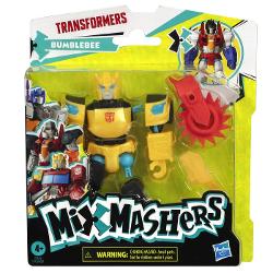 Chiar si cel mai puternic erou are nevoie uneori de o mana de ajutor picior pumn sau accesoriu Figurina Transformers de colectie MixMashers prezinta piese si componente care se desprind si se imbina pentru a crea figurine personalizate unic Cu 16 puncte de conectare figurina de actiune robot MixMashers Transformers la scara de 12 cm 5 inch este dotata cu conectori universali pentru compatibilitate si durabilitate pe intreaga gama Vrei si mai multe puteri combinate Colecteaza accesorii 