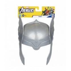 Copiii isi pot imagina ca se costumeaza precum supereroul lor Marvel preferat cu aceasta masca inspirata din animatiile Avengers Masca include o banda flexibila care se potriveste majoritatii muritorilor de rand astfel incat copiii se pot prefata ca sunt supraoameni si isi pot imagina ca intra in actiune alaturi de eroi Aceasta masca reprezinta un cadou ideal pentru micii fani Marvel si este perfecta pentru joaca sau pentru completarea unui costum de supererou Acest pachet contine masca 