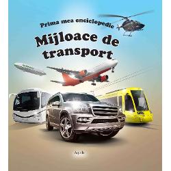 Aceasta enciclopedie pentru copii ii va introduce pe cei mici in lumea mijloacelor de transport astfel vor afla tipurile de mijloace de transport elementele componente ale acestora si modul lor de functionare Se gasesc mijloace dintre cele mai variate terestre acvatice si aeriene de la cele mai vechi cum ar fi caruta pana la cele mai moderne printre care se afla hyperloop-ulVocabularul de la final vine ca o completare a întregii enciclopedii &351;i explic&259; unele 
