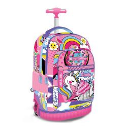 Trollerul Mitama cu design de floare este alegerea perfecta pentru cei care doresc un accesoriu practic si elegant Cu trei compartimente spatioase acest troller ofera suficient spatiu pentru toate lucrurile tale esentialeDesign atragator cu floare3 compartimente pentru o organizare eficientaIdeal pentru calatorii sau scoala