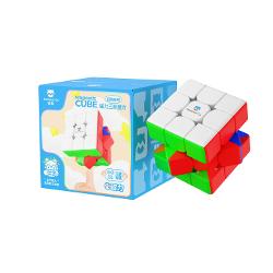 Seria de caracteristici surprinzatoare continua GAN face din cuberi speedcuberi Alegand produsele GAN alegi unul dintre cele mai apreciate branduri de cuburi din lume Monster Go Magnetic MG352 M FROSTED 3x3 este un cub magnetic ideal pentru incepatori si intermediari cu un design stabil si miscari line Magnetii integrati ofera aliniere precisa si control imbunatatit la fiecare rotatie Cubul are dimensiunea de 56 mm si o greutate redusa fiind perfect pentru antrenamente zilnice si 