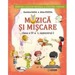 Manualul de Muzic&259; &537;i mi&537;care clasa a IV-a autoare Dumitra Radu &537;i Alina Per&539;ea aprobat prin ordinul ministrului educa&539;iei na&539;ionale &537;i cercet&259;rii &537;tiin&539;ifice nr 3616 din 7042016 ofer&259; cadrelor didactice &537;i elevilor suportul ideal pentru înv&259;&539;area no&539;iunilor de teorie muzical&259; inclusiv a celor prev&259;zute de curriculum extins &537;i a unor cântece 