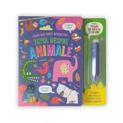Exploreaz&259; scenele pline de culoare cu animale s&259;lbatice apoi testeaz&259;-&539;i cuno&537;tin&539;ele &537;i aten&539;ia Alege r&259;spunsul t&259;u la întreb&259;rile de pe fiecare pagin&259; folosind stiloul cu lumini &537;i sunete iar el î&539;i va spune dac&259; este cel corect 