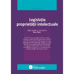 Lucrarea Legislatia proprietatii intelectuale se adreseaza in principal studentilor facultatilor de drept care au in programa disciplina dreptul proprietatii intelectuale fiind structurata pe doua parti astfel partea I Proprietatea industriala cuprinde 28 de acte normative dispozitii generale; marci indicatii geografice firme; desene si modele; modele de utilitate; inventii; noi soiuri de plante; topografiile produselor semiconductoare iar partea a II-a Dreptul de autor si 