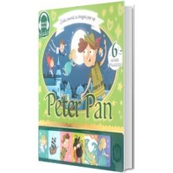 Lumea povestilor prinde viata cu ajutorul minunatelor imagini 3D si a sunetelor incluse Peter Pan o invita pe Wendy si pe fratii ei in Tara de Nicaieri Ei pornesc intr-o calatorie neobisnuita unde il intalnesc pe Capitanul Hook si pe copiii pierduti De ce intamplari au parte acolo Hai sa aflam Scaneaza codul QR si asculta povestea