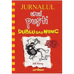 C&259;r&539;ile din seria „Jurnalul unui pu&537;ti s-au vândut în 275 de milioane de exemplare în toat&259; lumea au fost traduse în 65 de limbi &537;i sunt citite în 140 de &539;&259;riGreg Heffley e tot mai stresat Mama lui crede c&259; jocurile video îi fac creierul praf a&351;a c&259; vrea ca fiul ei s&259; nu se mai joace ci s&259;-&351;i exploreze „latura creativ&259;“Halloweenul se apropie &537;i 