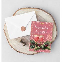 ”Felicit&259;rile cu Poezie s-au n&259;scut din dorin&539;a de a transmite emo&539;ii într-un mod personal &537;i tangibil Nu oferim doar o felicitare ci o mic&259; amintire ce p&259;streaz&259; frumuse&539;ea unui moment specialFiecare detaliu este ales cu grij&259; grafica rafinat&259; hârtia texturat&259; cu reflexii perlate plicul embosat cu modele elegante in relief &537;i sigiliul de cear&259; turnat &537;i pictat manual 