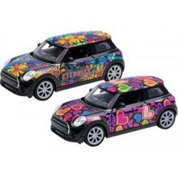 Masina mini cooper hatch  die-cast 12 cmImportant Pretul afisat este per bucata Acetst produs este disponibil in mai multe variante Nu se poate alege modelulculoarea se livreaza aleatoriu in functie de disponibilitatea din stoc