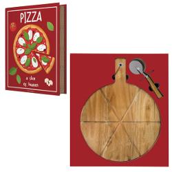 Transform&259; servirea pizzei într-o experien&539;&259; elegant&259; cu acest set practic &537;i rafinat ce include un toc&259;tor din lemn de salcâm de 42 × 32 cm &537;i un t&259;ietor de pizza ergonomic Toc&259;torul rezistent &537;i frumos finisat ofer&259; o 
