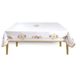 Îmbog&259;&539;e&537;te mesele festive cu aceast&259; fa&539;&259; de mas&259; elegant&259; din bumbac de înalt&259; calitate parte din colec&539;ia White Elegance de la Easy Life M&259;surând 145×250 cm fa&539;a 