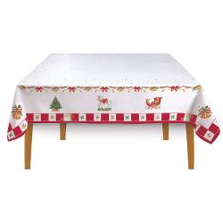 Îmbog&259;&539;e&537;te mesele de s&259;rb&259;tori cu aceast&259; fa&539;&259; de mas&259; elegant&259; din bumbac parte din colec&539;ia Christmas Tale de la Easy Life Realizat&259; din bumbac de înalt&259; calitate 
