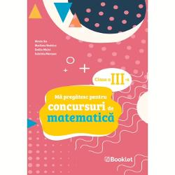 Seria M&259; preg&259;tesc pentru concursuri de matematic&259; îi sprijin&259; pe elevii din clasele primare s&259; î&537;i dezvolte gândirea logic&259; s&259; î&537;i testeze cuno&537;tin&539;ele &537;i s&259; câ&537;tige încredere în propriile abilit&259;&539;iCulegerea M&259; preg&259;tesc pentru concursuri de matematic&259; – Clasa a III-a con&539;ine 15 teste de tip COMPER &537;i 15 teste de tip Gazeta 