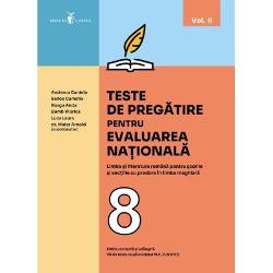 30 de teste dup&259; modelul M E C N P E EAceast&259; culegere este realizat&259; sub forma a 60 de teste ap&259;rut&259; în dou&259; volume volumul I – 30 de teste &537;i volumul al II-lea – 30 de teste fiind dedicat&259; elevilor din &537;colile &537;i clasele cu predare în limba maghiar&259; Culegerea este în conformitate cu programa &537;colar&259; în vigoare con&539;inând teste elaborate 