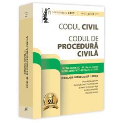 Editia a 13-a revizuita a lucrarii Codul civil si Codul de procedura civila septembrie 2025 tiparita pe hartie alba de calitate superioara si ingrijita de prof univ dr Dan Lupascu contine cele doua Coduri actualizate imbogatite cu dispozitii de aplicare decizii ale Curtii Constitutionale recursuri in interesul legii inclusiv recenta Dec ICCJ nr 162025 hotarari prealabile inclusiv 