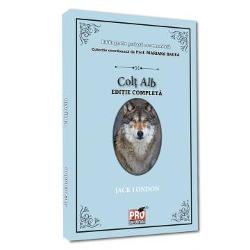 Roman de aventuri scris in 1906 Colt Alb urmareste viata lupului Colt Alb de la nasterea sa in apropierea unui sat indian pana la mutarea sa in San Francisco si nasterea propriilor puiAventurile care ii modeleaza felul de a fi incep in tabara indienilor de pe fluviul Mackenzie Drumul lui Colt Alb parcurge mai multe etape este caine de sanie al unui indian dupa despartirea dureroasa de mama sa apoi caine de lupta al unui om crud pentru ca in final sa ajunga alaturi de un om 