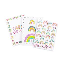 Str&259;lucitor de frumoase Aceste blocnotesuri colorate cu elemente argintii str&259;lucitoare pe copert&259; transform&259; noti&539;ele tale &icirc;ntr-o atrac&539;ie fabuloas&259;Disponibile &icirc;n trei modele diferite fiecare cu 40 de coli imprimate pe o singur&259; fa&539;&259;