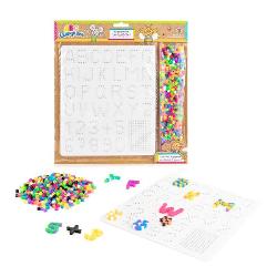 Ínv&259;&539;are creativ&259; cu acest set colorat de m&259;rgele termoadezive Peste 950 de m&259;rgele termoadezive pentru a crea orice litere &537;i numere dori&539;i Spa&539;iul liber de pe tabl&259; este perfect pentru simboluri aritmetice &537;i semne de punctua&539;ie sau pentru crearea propriilor motive Acest lucru promoveaz&259; creativitatea concentrarea &537;i abilit&259;&539;ile motorii fine &537;i de asemenea face ca înv&259;&539;area s&259; 