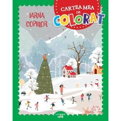 Ia-&539;i creioanele colorate &537;i intr&259; în atmosfera s&259;rb&259;torilor de iarn&259; Cu ajutorul tabourilor de colorat vei înv&259;&539;a s&259; combini culorile &537;i s&259; colorezi cât mai potrivit în contur