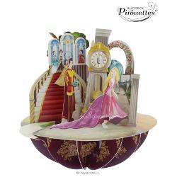 Surprinde-ti familia si prietenii cu un cadou unicat Felicitarea 3D Pirouettes Santoro-Printese se deschide prin simpla rotire a manerului in jurul bazei rotunde Priveste cum se animeaza cu o perspectiva 360&730; aceasta felicitare si remarca detaliile impresionante si paleta cromatica unica Felicitarea prezinta camp pentru mesaj ca cele mai frumoase ganduri sa ajunga la persoanele dragi Tematica de poveste a acestei felicitari o face perfecta pentru 