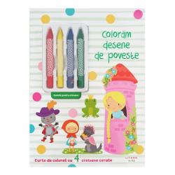 P&259;trunde în lumea pove&537;tilor descoper&259; aventurile eroilor prefera&539;i &537;i coloreaz&259; imaginile cât mai frumos 