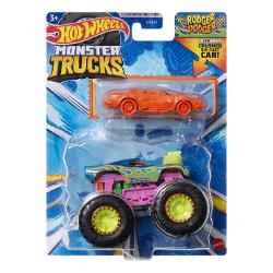 Asortimentul cu lansator de inamici de oras Hot Wheelsdispune de doi inamici preferati de copii tiranozaurul si rechinul sub forma de lansatoare grozave de masini vandute separat Atat lansatorul dinozaur Hot Wheels cat si lansatorul rechin Hot Wheels dispun de provocari grozave in care copiii trebuie sa lanseze masinile cu forta potrivita sau risca sa ramana blocati in falcile inamicului Copiii se pot juca si separat cu aceste jucarii compacte pentru super distractie la scara mai mica 