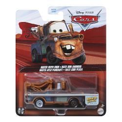 Acesta masinuta este realizata foarte in detaliu cu o culoare impecabila deci nu poate lipsi din colectia ta Joaca cu acest model ne ajuta sa retraim scenele favorite din filmul Cars de la Disney Pixar Masinuta este construita la o scara de 1 la 55 cu o dimensiune aproximativa de 9-10cm Este construita din metal si are si parti din plastic Intra in universul Cars3 o lume plina de aventuri automobilistice Acest pachet contine personajul Mater