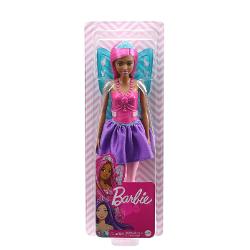 Descopera lumea magica unde totul este posibil cu Barbie Dreamtopia Cu aceste papusi Barbie Zane povestile prind viata Tinuta de vis are un corset minunat cu model in relief si o fustita perfect asortata Ai observat si aripioarele papusii Acestea raspandesc magia Barbie prin toata camera de joaca O tiara deosebita adauga o nota regala pentru jocul de rol cu printese