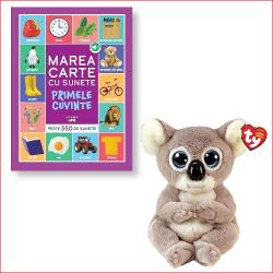Un set adorabil pentru micii curio&537;i Con&539;ine cartea bestseller „Bebe înva&539;&259; Marea carte cu sunete” care stimuleaz&259; descoperirea &537;i înv&259;&539;area prin joac&259; &537;i ursule&539;ul koala TY moale &537;i dr&259;g&259;la&537; – perfect pentru 