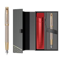 Stilou Parker IM Premium cu etui Warm Grey GT