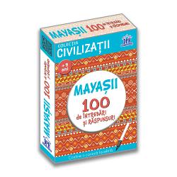 100 de &238;ntreb&259;ri &537;i r&259;spunsuri despre istoria &537;i cultura maya&537;ilor vechii locuitori nativi ai prezentului Mexic Guatemala Belize El Salvador &537;i HondurasCon&539;ine o carioc&259; lavabil&259; pentru a r&259;spunde la &238;ntreb&259;ri &537;i a v&259; verifica la urm&259;Verifica&539;i &537;i cuno&537;tin&539;ele prietenilorFace parte din colec&539;ia Civiliza&539;ii  Specifica&539;ii50 de jetoane fa&539;&259;-verso1 