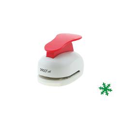 Creeaz&259; decora&539;iuni spectaculoase cu perforatorul hobby Cu un design special de fulg de nea &537;i un diametru de 5 cm acest instrument este perfect pentru a aduce un aer festiv proiectelor tale handmade Ideal pentru sezonul rece te ajut&259; s&259; personalizezi felicit&259;ri invita&539;ii plicuri albume sau ornamente de Cr&259;ciunCaracteristici produsul 