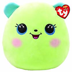 Jucarie de plus TY Squishy Beanies - Clover urs verde 30 cm