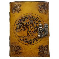 Jurnal Vintage dimensiune 175 x 125 cm coperti din piele naturala cusute manual hartie lucrata manual din bumbac Inchizatoare metalica tip ancora