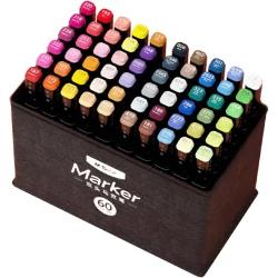 D&259; frâu liber creativit&259;&539;ii tale cu acest set generos de 60 de markere art cu dou&259; capete ideale pentru desen schi&539;are &537;i colorare Fie c&259; e&537;ti pasionat de art&259; student sau profesionist acest set î&539;i ofer&259; toate resursele pentru a crea lucr&259;ri expresive &537;i preciseFiecare marker este prev&259;zut cu un cap&259;t lat excelent pentru acoperirea uniform&259; a suprafe&539;elor mari &537;i un 