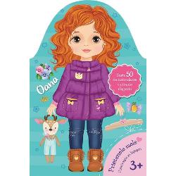 Prietenele mele Oana Potriveste si lipeste Salut draga prietena Ma bucur ca ne-am intalnit Eu sunt OanaAcum le vei putea cunoaste si pe celelalte prietene ale mele Anca Tina Mara Anda Mia Geta Aura Ela Dana si ne vom distra de minune impreuna Noua ne place sa ne vizitam una pe cealalta sa ne plimbam sa ne jucam Adoram sa probam si sa asortam tot felul de tinute elegante rochite fustite bluzite pantofiori si accesorii Ne-am bucura sa putem 