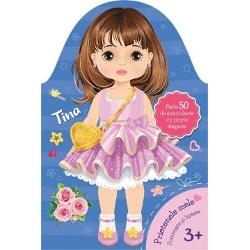 Cartea con&539;ine peste 50 de autocolante cu &539;inute elegante rochi&539;e fusti&539;e bluzi&539;e pantofiori &537;i acecsorii &537;i activit&259;&539;i de colorare 