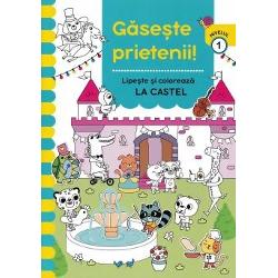 Gaseste prietenii Lipeste si coloreaza La castel - Nivelul 1Cauta si gaseste lipeste si coloreaza Activitatile preferate ale celor mici intr-o singura carteO serie care dezvolta capacitatea de observatie si abilitatile motorii fine ale copiilor