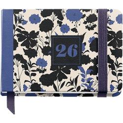 Agenda Miquelrius Pocket 105x74 mm datata saptamanal Black Blue Natura MR32077