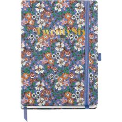 Agenda Miquelrius Plus 155x213 mm datata zilnic Blooming Natura CAT MR22693