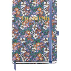 Agenda Miquelrius Plus 155x213 mm datata saptamanal Blooming Natura MR22692