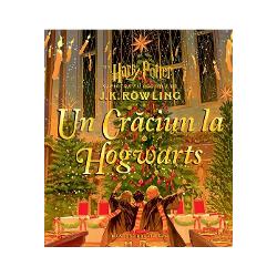 Extrase de text din Harry Potter &537;i piatra filosofal&259;Se apropia Cr&259;ciunul Într-o diminea&355;&259; pe la jum&259;tatea lui decembrie &351;coala Hogwarts se trezi sub un strat de z&259;pad&259; de câ&355;iva co&355;i Astfel începe capitolul doisprezece din Harry Potter &537;i piatra filosofal&259; care spune povestea înduio&537;&259;toare a primului Cr&259;ciun petrecut la Hogwarts de Harry Potter Sala Mare 