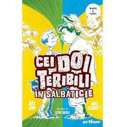 Al treilea volum din seria „Cei Doi TeribiliMiles &537;i Niles cei mai faimo&537;i farsori din Valea Ionii profit&259; din plin de vacan&539;a de var&259; &536;i-au mutat sediul într-un loc secret din p&259;dure unde au tot ce le trebuie c&259;r&539;i snackuri jocuri limonad&259; rece ca ghea&539;a &537;i steagul pe care l-au &537;terpelit de la Compania PapaÎn cealalt&259; parte a p&259;durii cei trei membri ai Companiei Papa 