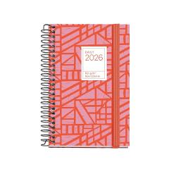 Agenda cu spira Miquelrius Caddy 80x120 mm datata zilnic Baden CAT MR26