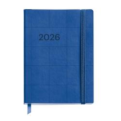 Agenda Journal Miquelrius 122x168 mm datata saptamanal Squares Navy MR33169