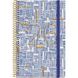 Agenda cu spira Miquelrius Activa 117x182 mm datata zilnic Strokes CAT MR38290