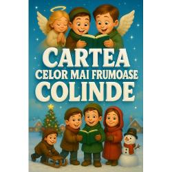 CARTEA CELOR MAI FRUMOASE COLINDEIntr&259; în atmosfera magic&259; a Cr&259;ciunuluiO carte minunat&259; pentru copii plin&259; de culoare zâmbete &537;i spirit de s&259;rb&259;toareCele mai iubite colinde române&537;ti sunt adunate într-o edi&539;ie special&259; cu ilustra&539;ii calde &537;i personaje veseleInclude Colinde tradi&539;ionale române&537;tiPlan&537;e de colorat &537;i jocuri interactive 