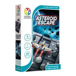 Smart Games - Asteroid Escape joc de logic&259; cu 60 de provoc&259;ri 8 aniAsteroid Escape este un joc captivant de logic&259; perfect pentru dezvoltarea abilit&259;&539;ilor vizuale &537;i spa&539;iale ale copiilor Cu 60 de provoc&259;ri progresive acest joc ofer&259; o experien&539;&259; unic&259; &537;i educativ&259; ideal&259; pentru cei cu v&acirc;rsta de peste 8 aniObiectivul joculuiProvocarea principal&259; este de a ghida nava 