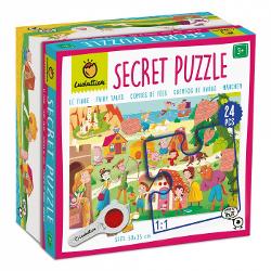 Puzzle tip detectiv– Descoper&259; Secretele Ascunse Zane din povesti 3 aniAcest puzzle frumos ilustrat cu 24 de piese transform&259; joaca într-o aventur&259; plin&259; de mister Dup&259; ce completeaz&259; puzzle-ul copiii pot folosi lupa special&259; inclus&259; pentru a explora &537;i descoperi detalii ascunse în imagine care nu sunt vizibile cu ochiul liberCaracteristici 