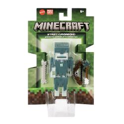 Creeaza exploreaza si supravietuieste cu figurile Minecraft Aceste figurine de actiune au fost create in mod autentic folosind designul pixelat al jocului video asa ca sunt grozave pentru joc si afisare Articulatiile mobile permit personajelor emblematice sa atinga ipostaze de actiune Fiecare figurina vine cu o piesa Build A Portal Jucatorii le pot colecta pe toate pentru a construi un portal complet Minecraft End care este de doua ori mai inalt decat figura Este un cadou grozav pentru 